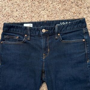 GAP Women's Deep Indigo Straight Leg Jeans